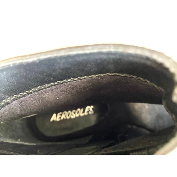 Aerosoles Leather‎ Booties Open Toe Heels Boots Women's 8M - Picture 6 of 11